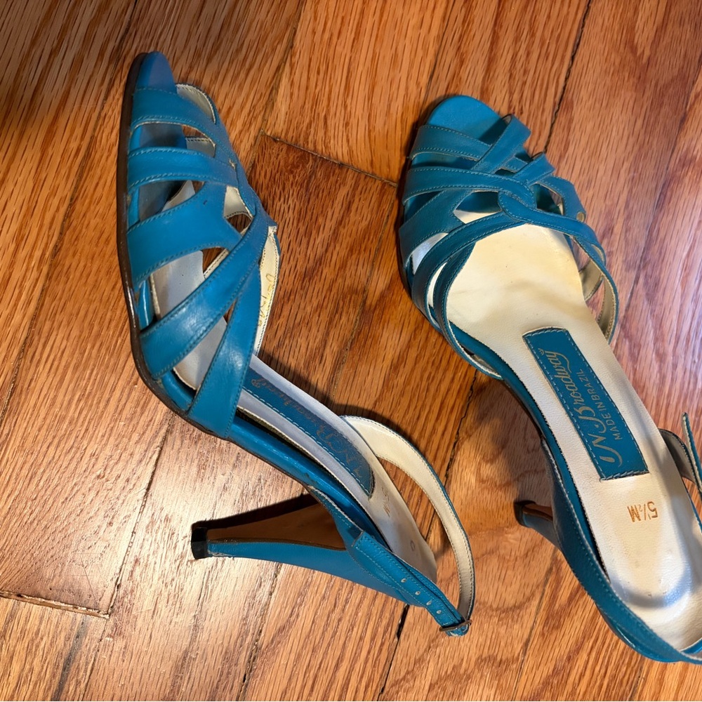 Vintage strappy heels